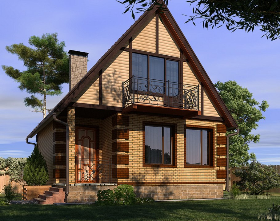 Загородный дом небольшой