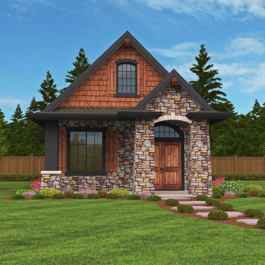 Дача из кирпича