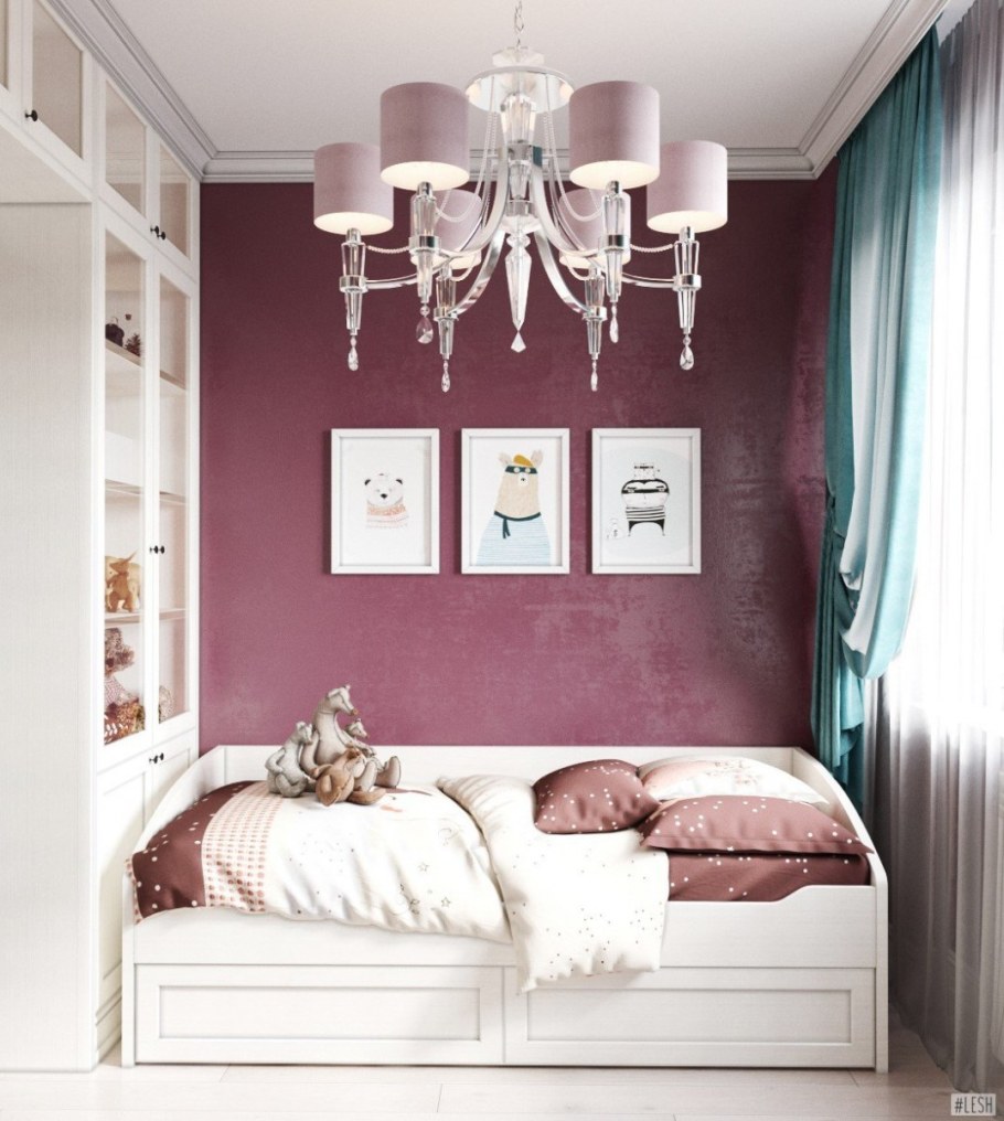 Интерьер серебристой спальни