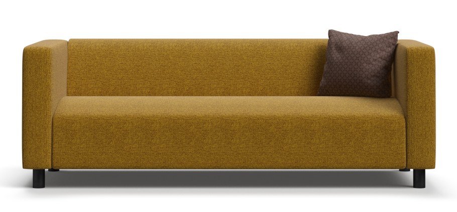 Диван King рогожка Malmo серый