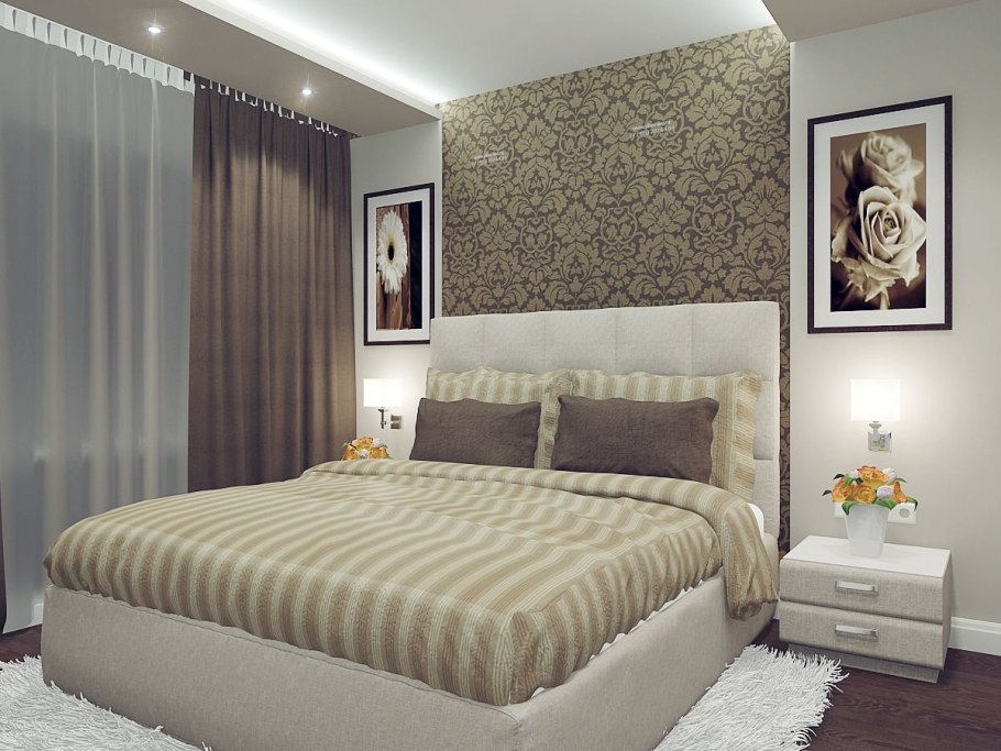 Спальня хрущевка