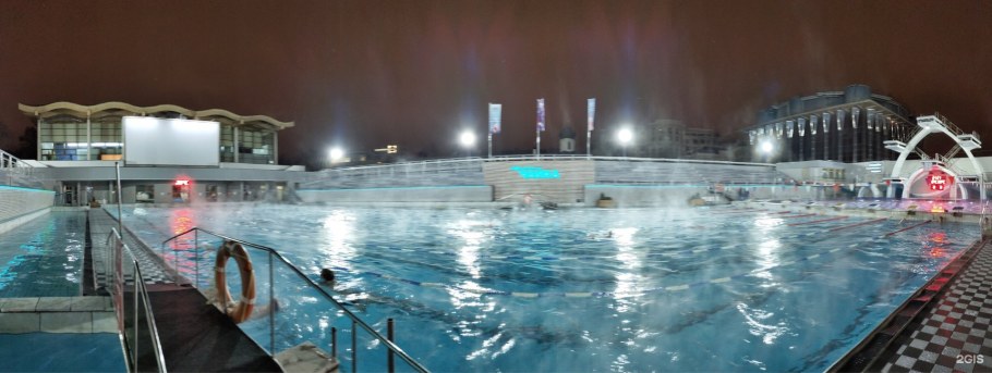 Термальный бассейн роза Хутор