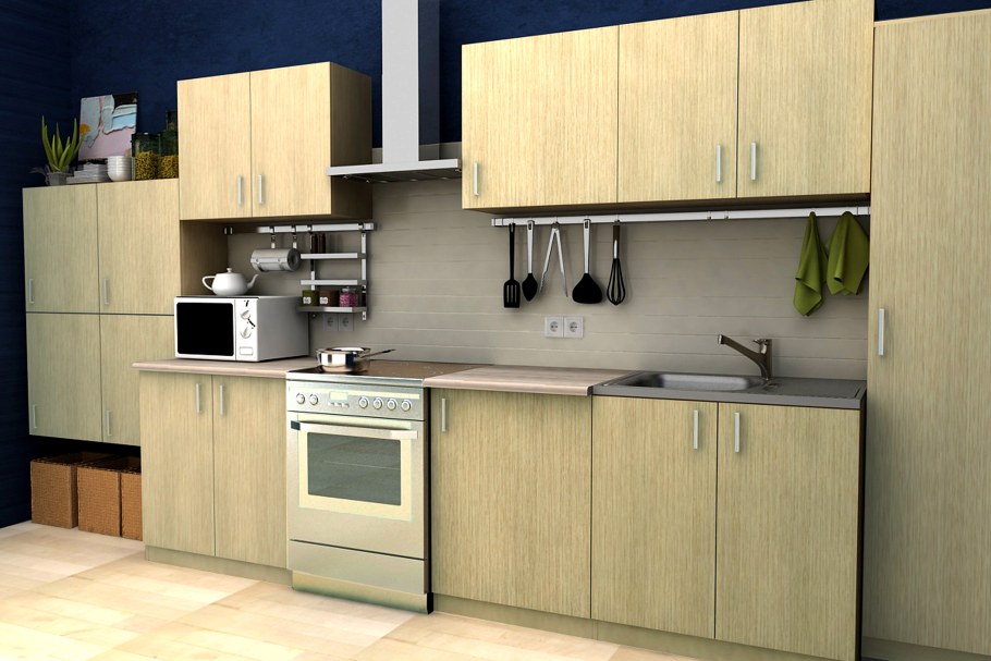 Кухня ольха