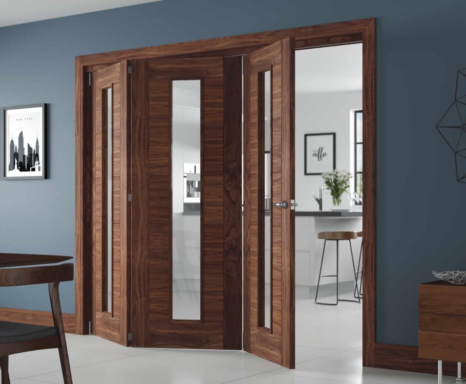 Двери гармошка 60x200 ПВХ