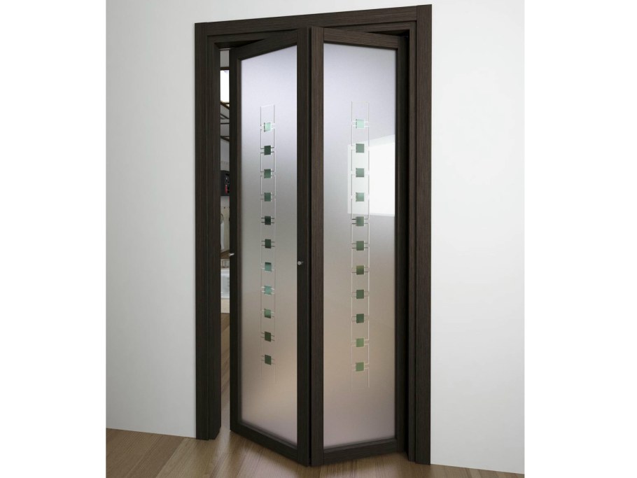 Складная дверь гармошка Amati a10-t5 дуб