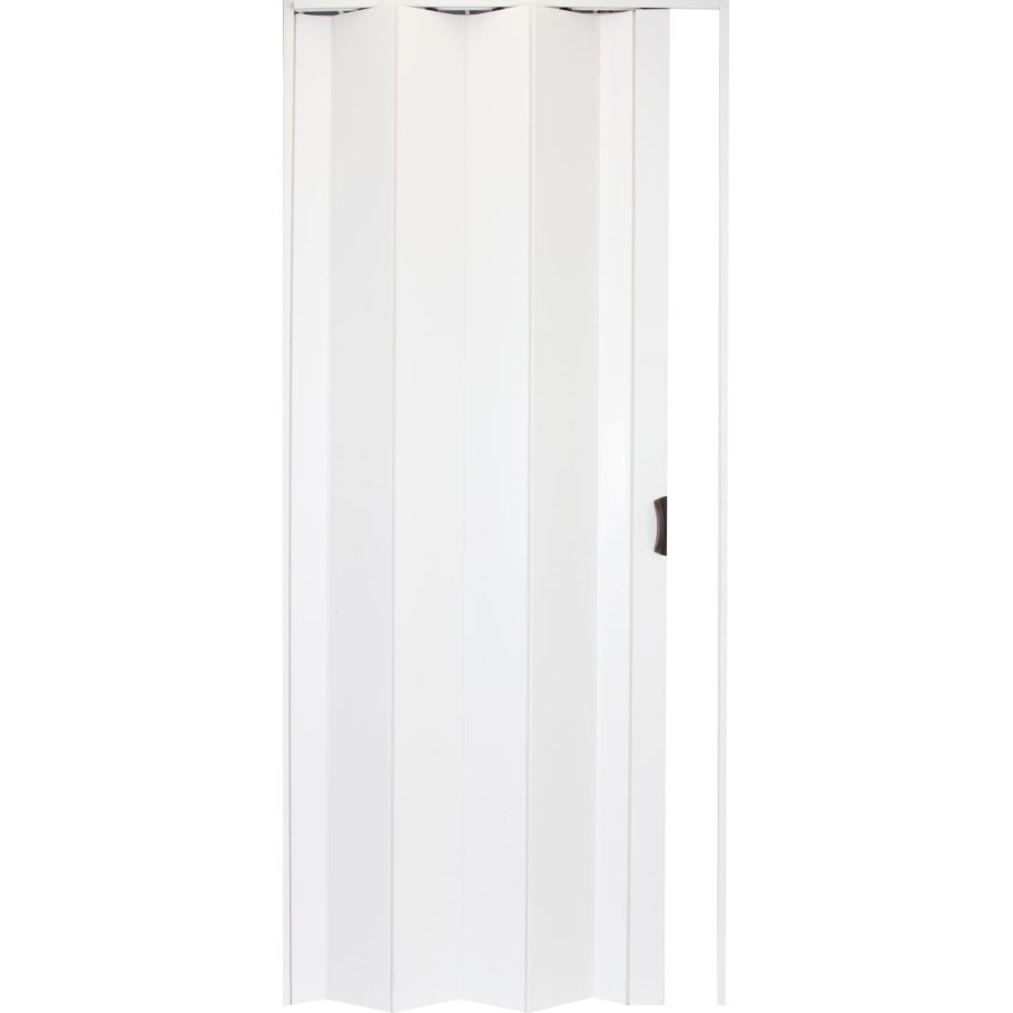 Дверь складная ПВХ 82х203см 018 белый, монолит