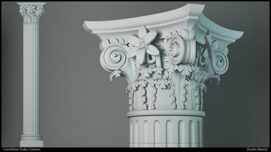 Колонна Коринфского ордера