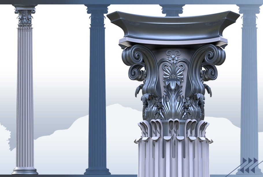 Коринфский ордер Пантеон