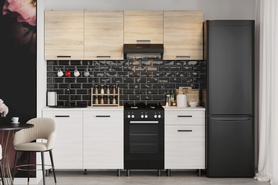 Диван Лена 140 дн (пружинный блок с деревянной накладкой)