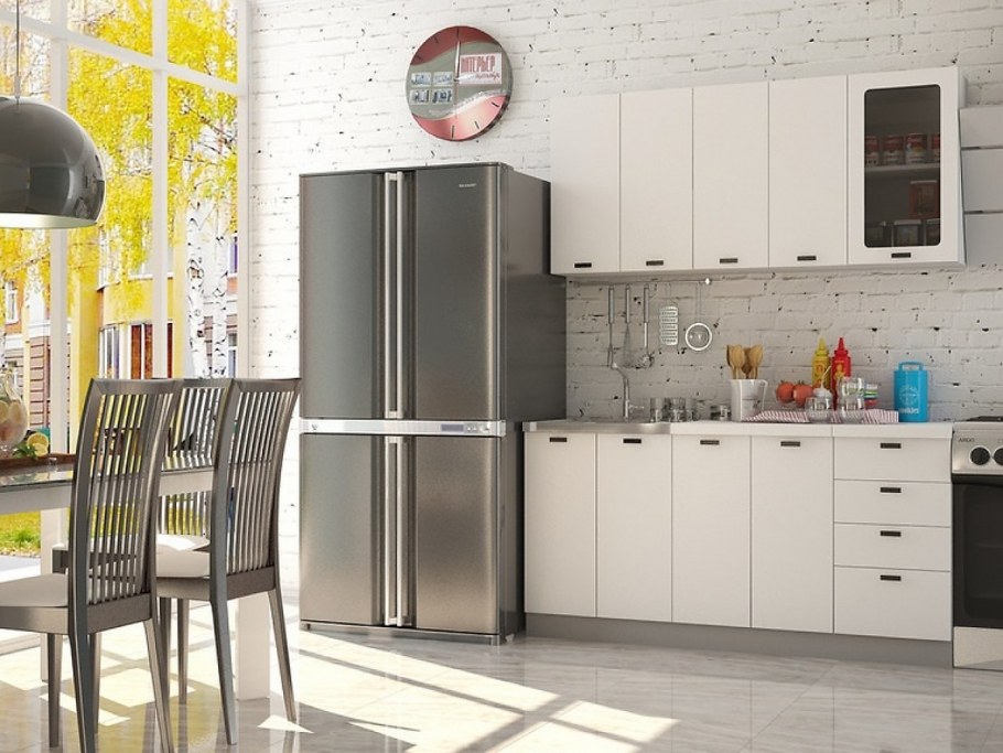 Стенка Флоренция 4 белый глянец