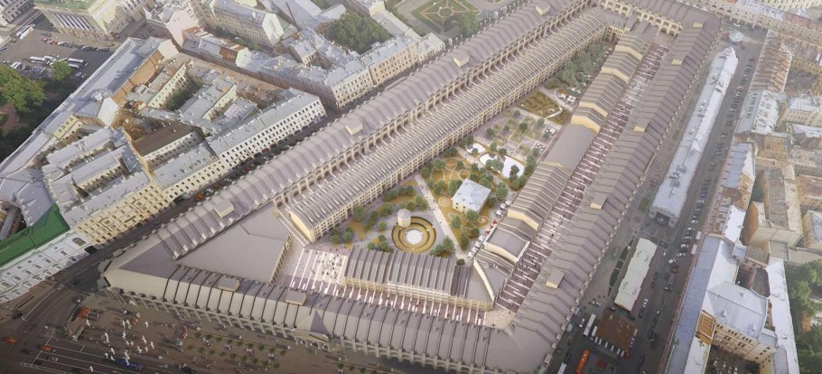 Гостиный двор Питер внутри