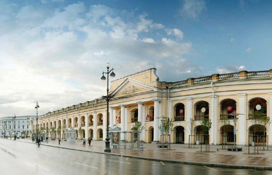 Санкт-Петербург Гостиный двор Невский проспект