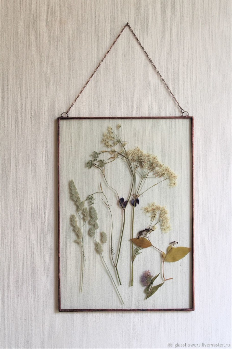 Гербарий в стекле мастер класс
