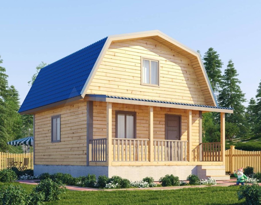 Дом из бруса 6х6 Енисей