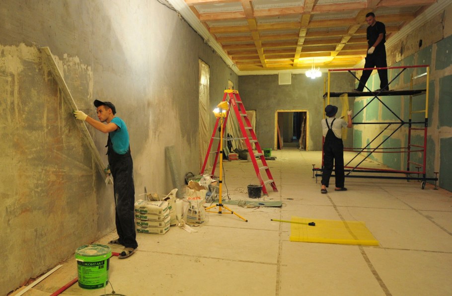 Стройка внутренняя отделка