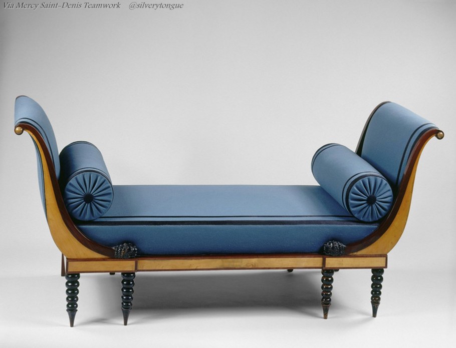 Кушетка мадам Рекамье 19 век