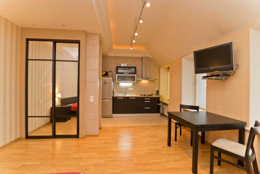 Отделка квартиры студии под ключ