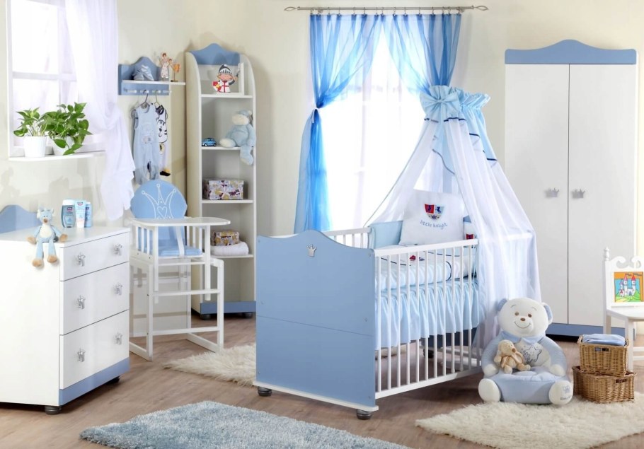 Кроватка для новорожденного мальчика