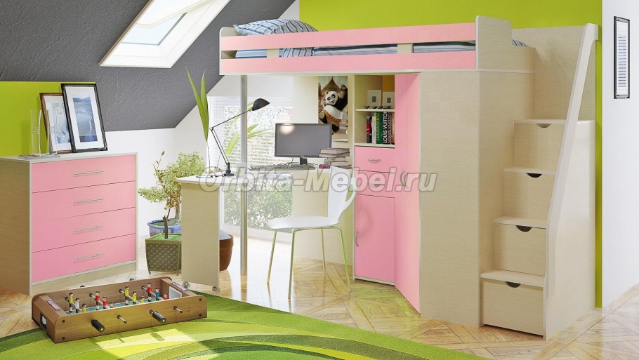 Кровать чердак Орбита 1