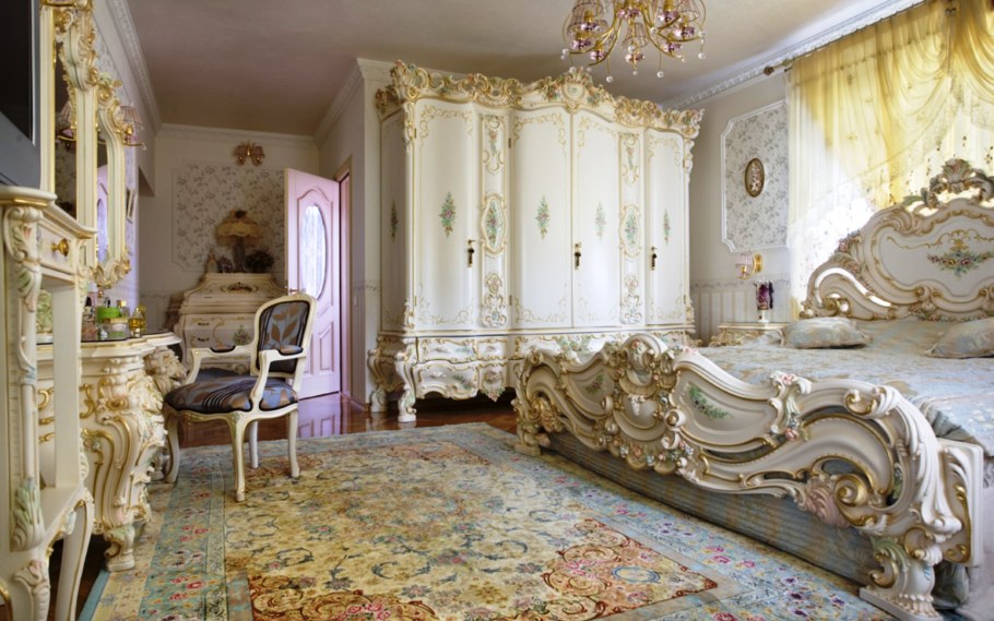 Спальня рококо Барокко