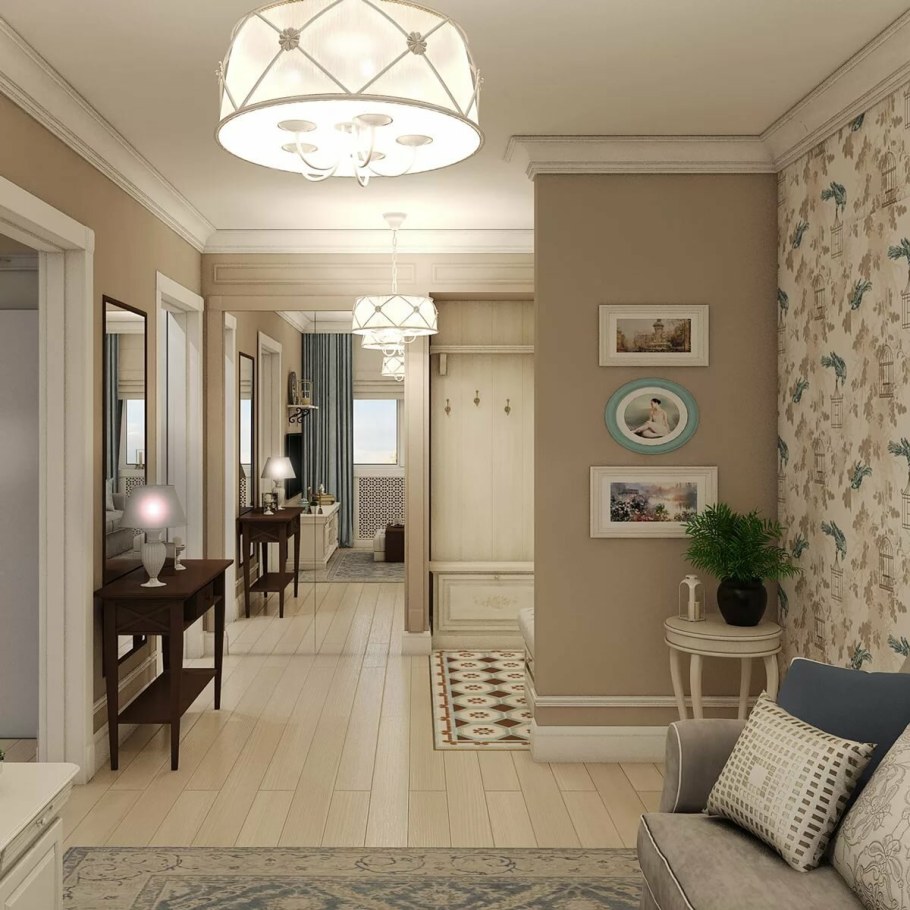 Прихожая гостиная