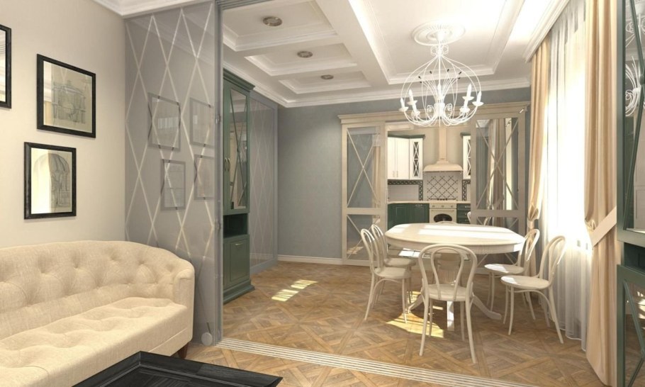 Трехкомнатная сталинка