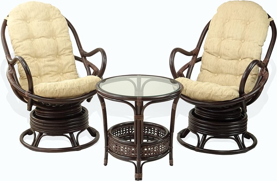 Кресло из ротанга java