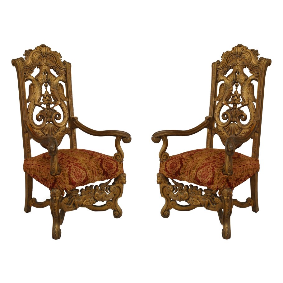 Стул кресло Ренессанс эпохи Возрождение