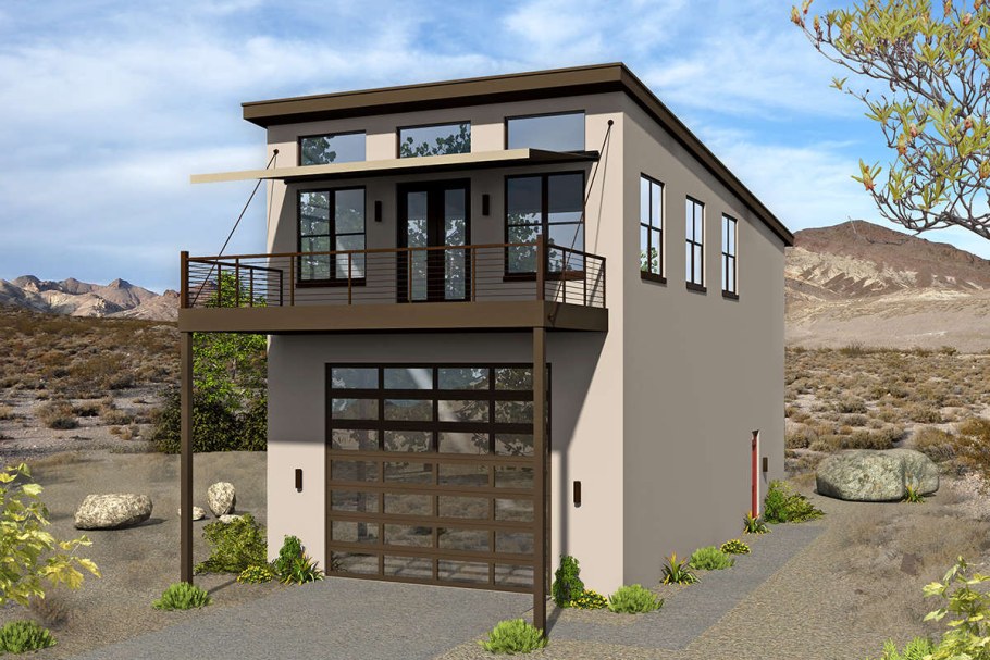 Дом над гаражом