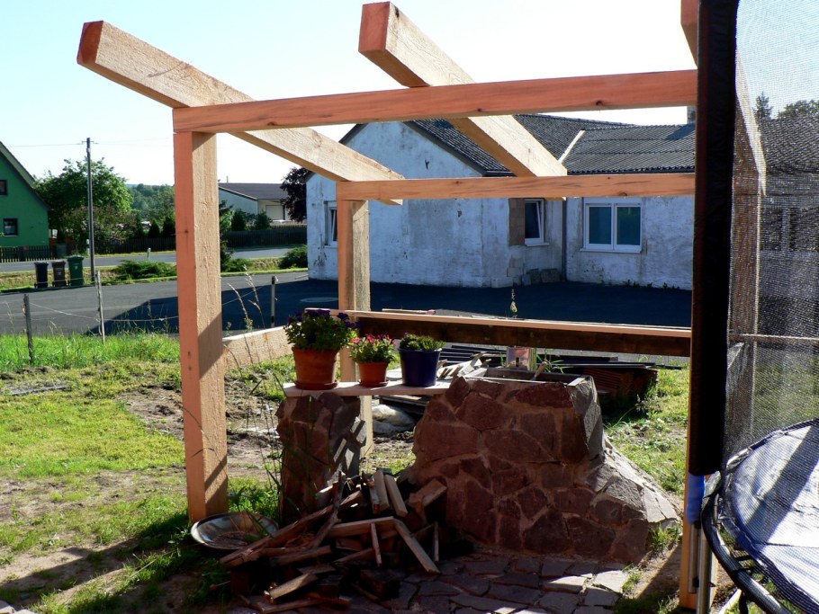 Площадка для барбекю