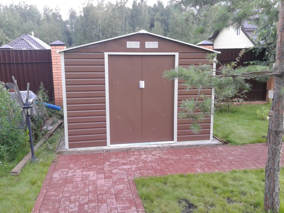 Металлический сарай Эван