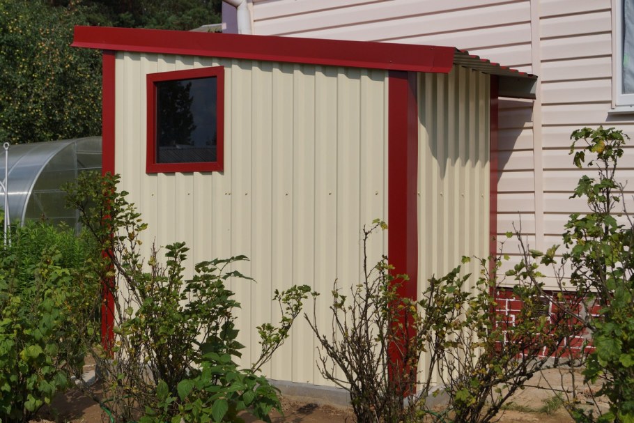 Разборный сарай для дачи