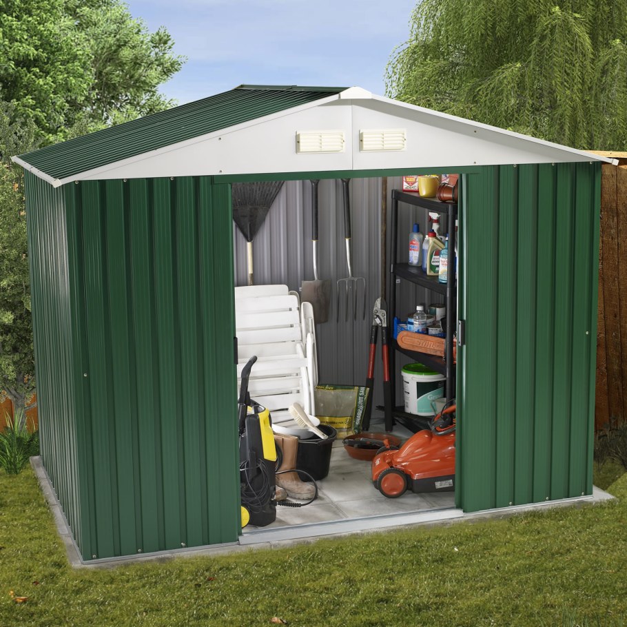 Сарай для дачи из профнастила