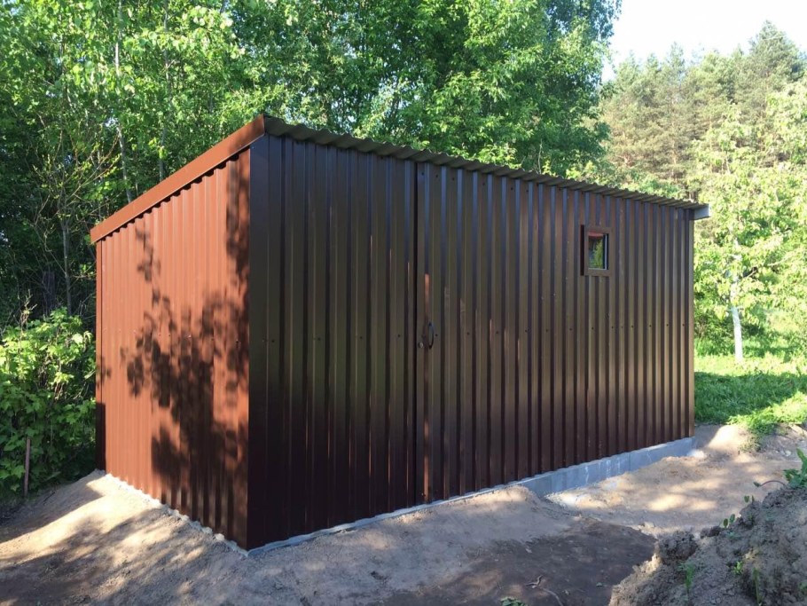 Хозблок металлический