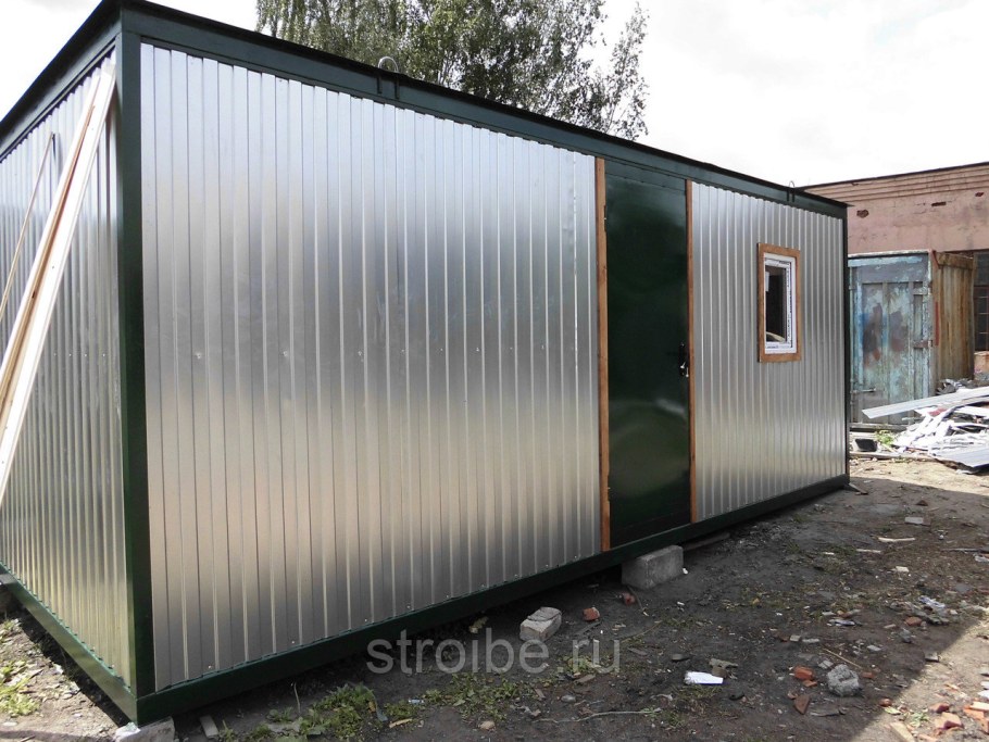 Хозблок металлический 191x213x210 см