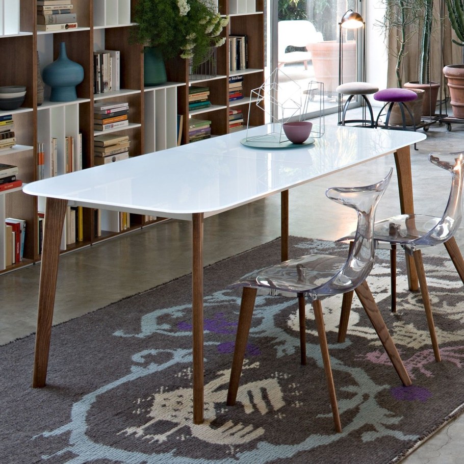 Стол ESF DT-900 белый