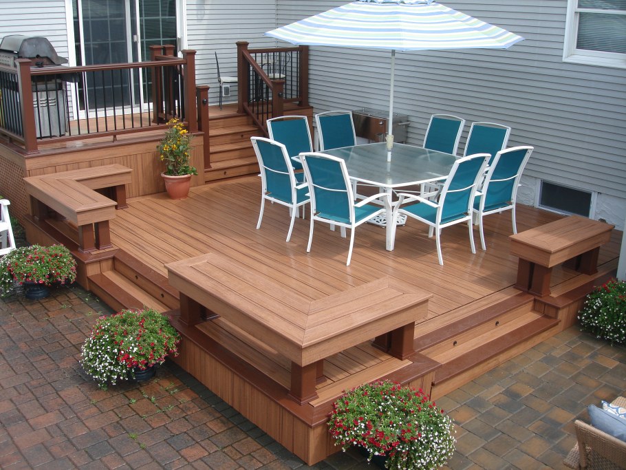 Патио из декинга