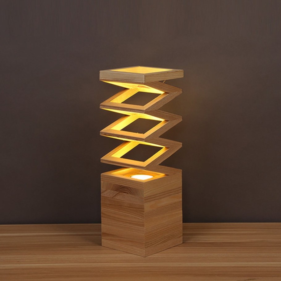 Настольный светильник Wood PUMPTABLE Lamp