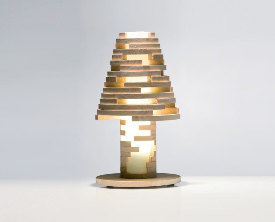 Лампа настольная механическая