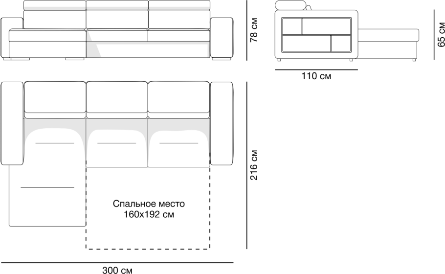 Механизм пантограф в диванах