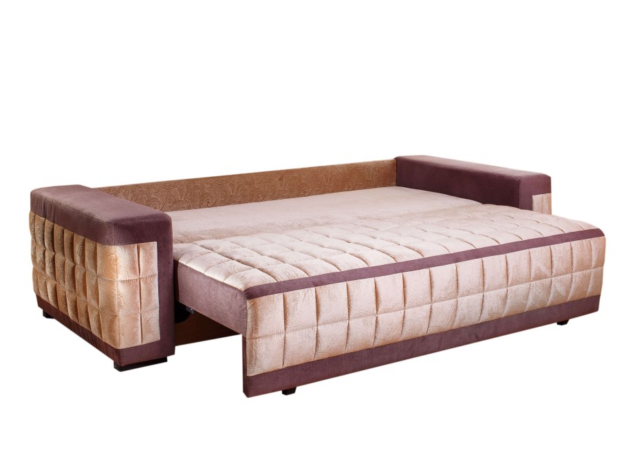 Угловой диван София фиолетовый