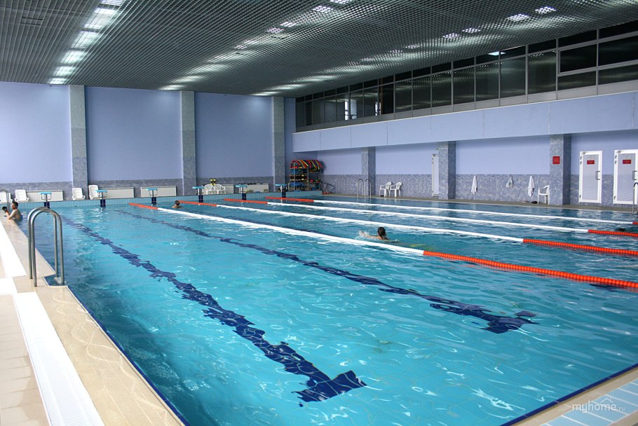 Посещение бассейна
