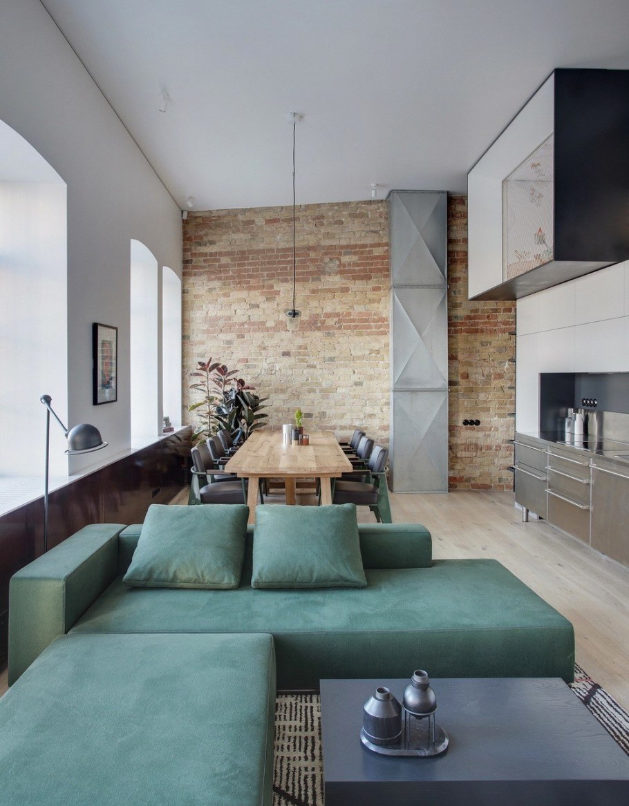 Лофт в небольшой квартире