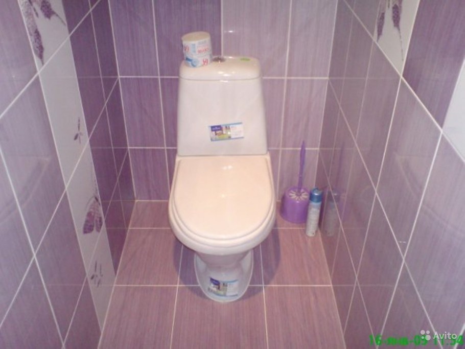 Плитка в туалете в хрущевке