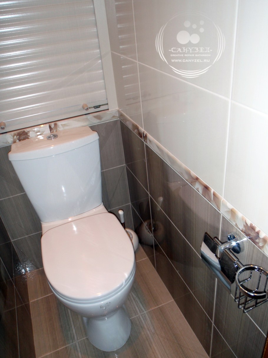 Варианты ремонта туалета в хрущевке