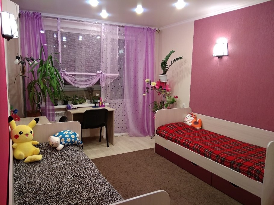 Бюджетная детская комната