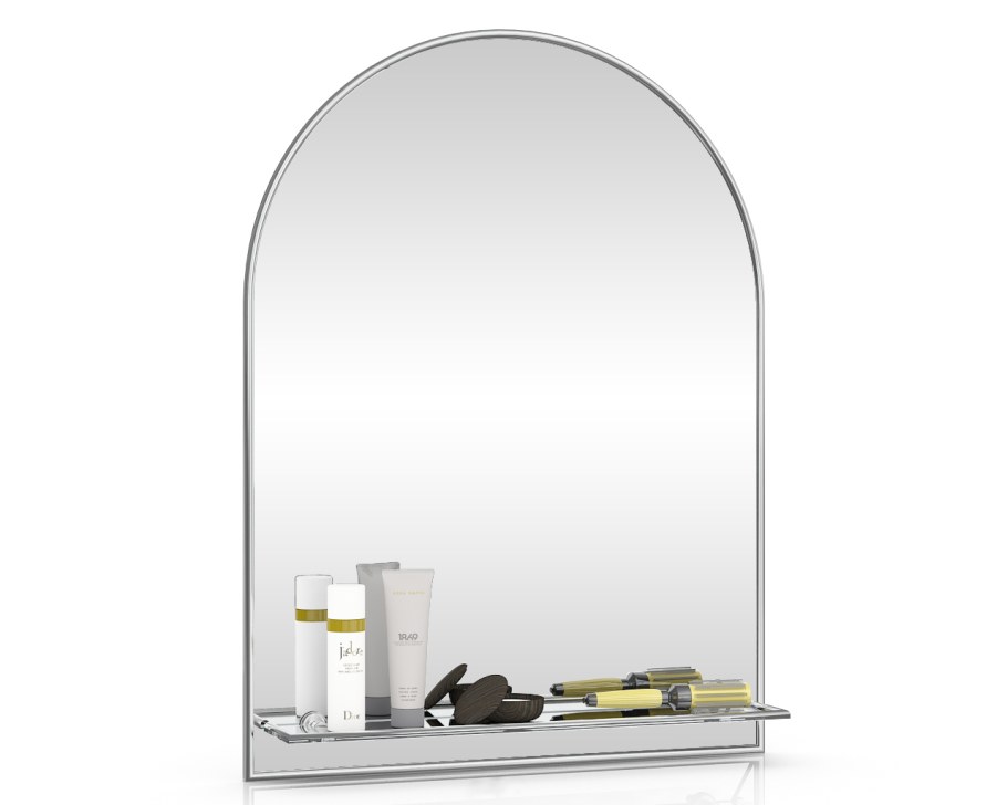 Зеркало FZA-42, С матовой полкой 60х80 см