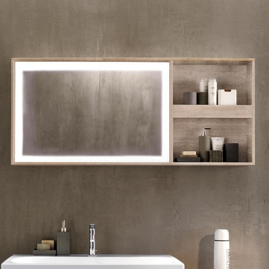 Зеркало Sutton with Shelf