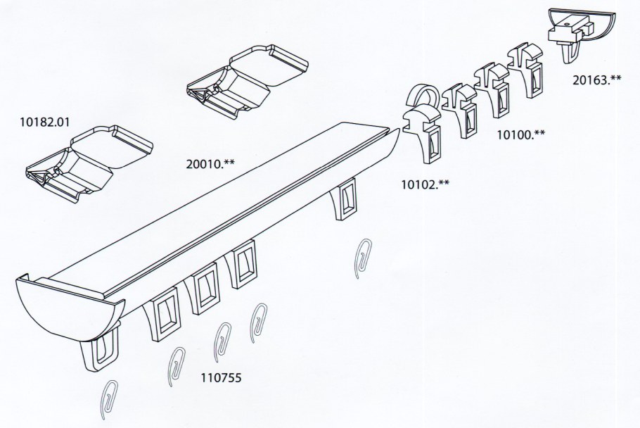 Профиль для штор Фореста DS