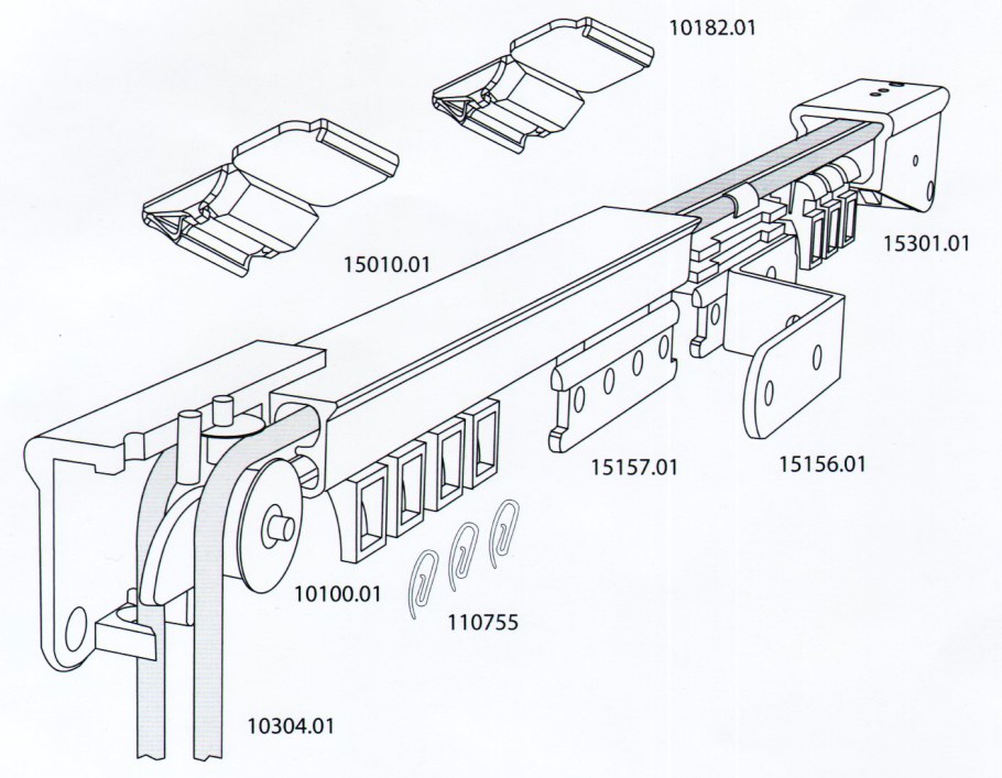 Карниз профильный CKS Forest